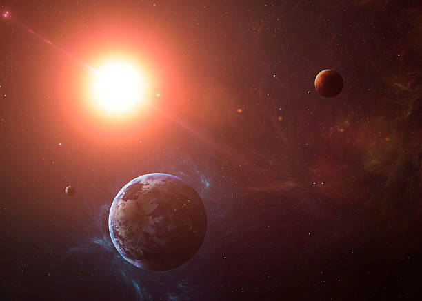istock The Earth With Mars shot from space showing all they 489429540