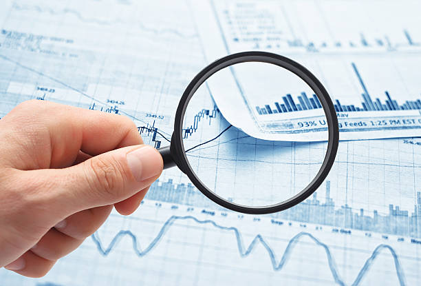 istock Showing financial report 489431360