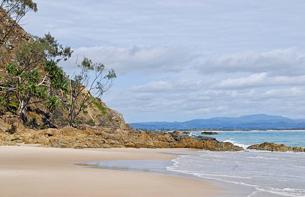 istock Rocks at Watergoes Beach in Byron Bay in Australia 489431905