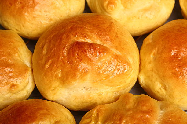 istock Homemade Yeast Sweet Roll Bun 489432380