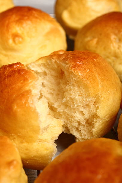 istock Homemade Yeast Sweet Roll Bun 489432440