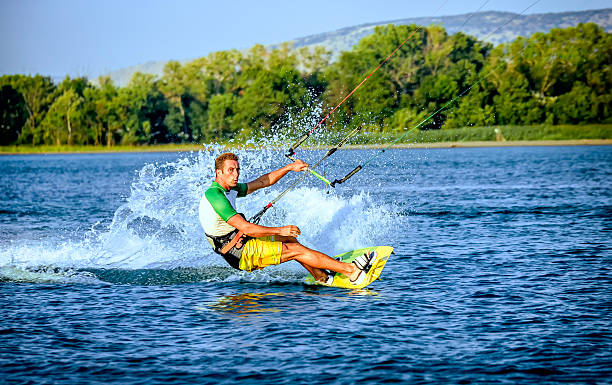 istock Water fun and kite surf in Ada Bojana, Montenegro 489434650