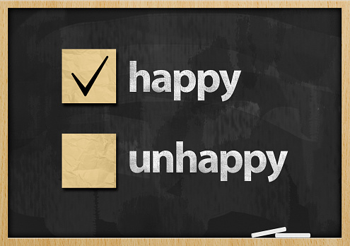 Happy / Blackboard concept (Click for more)
