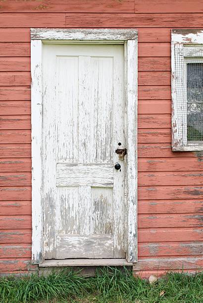 istock Old Homestead Door and Window 489440002