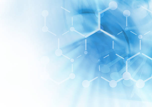 dna 分子の構造の背景 - molecular structure molecule dna atom ストックフォトと画像