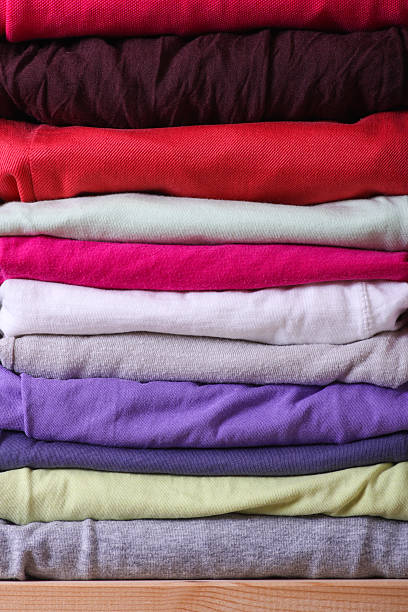 istock Pile of colorful clothes 489483059