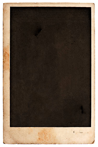 istock vintage stained blank photo card 489484603