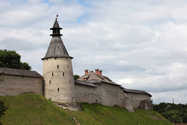 istock Ancient Russian town of Pskov, the Kremlin 489485390