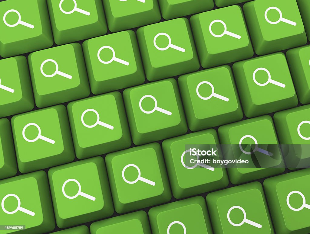 search Blue search button on the keyboard close-up Accessibility Stock Photo