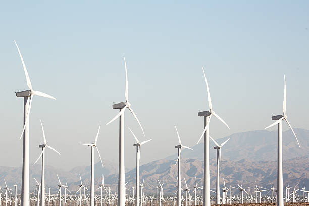 istock Windmill - Turbine Farm in California 489486110