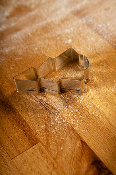 istock The form for cookies on the wooden board 489486427