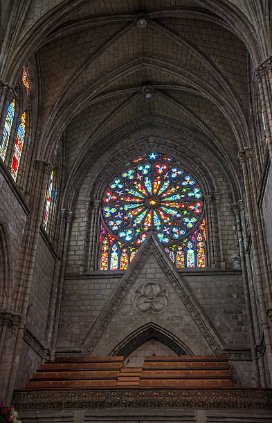 istock Interior of the Basilica of Quito 489486807