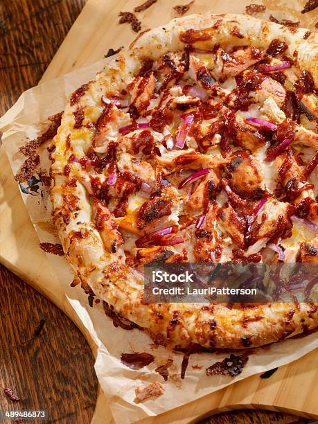 バーベキューチキンピザ - ピザのストックフォトや画像を多数ご用意 - ピザ, 鶏肉, バーベキューチキン