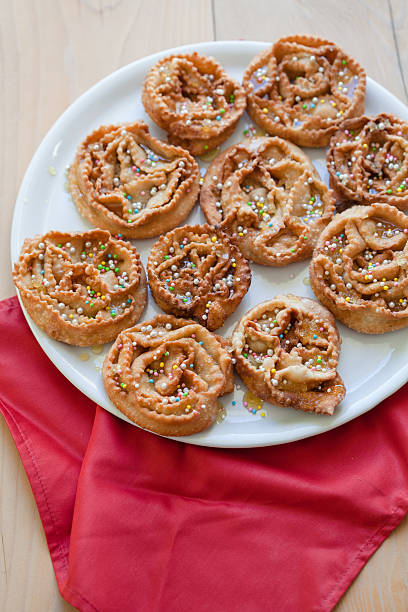 Cartellate, de pâtisseries italiennes - Photo