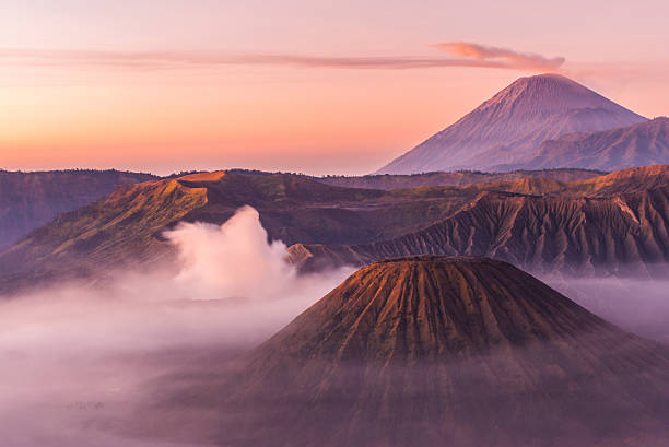 istock Mount Bromo, Mt Batok and Gunung Semeru 489488582