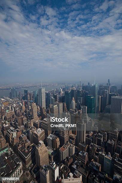 New York City Stock Photo - Download Image Now - Aerial View, Architecture, Building Exterior