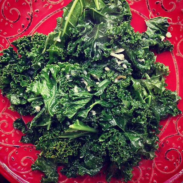 Sauteed Kale in Garlic and Olive Oil