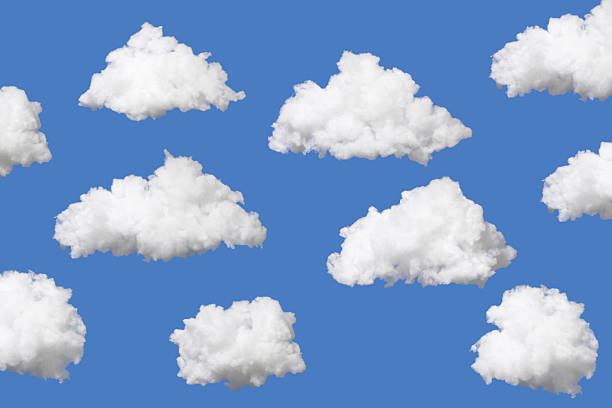 Fake Clouds Stock Photo - Download Image Now - Cloud - Sky