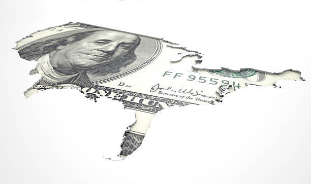 istock Recessed Country Notes USA 489489424