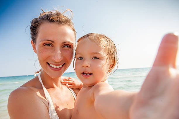 summertime rocks stock photo