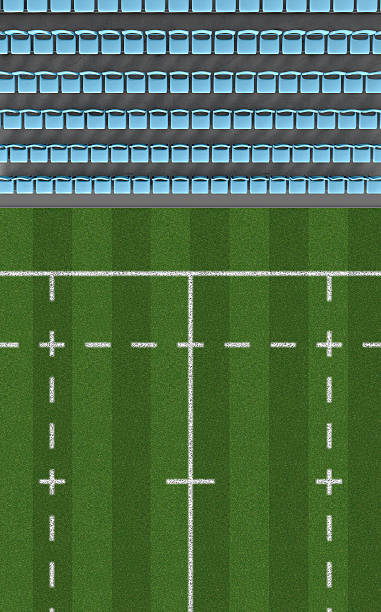 estádio superior ver secção de rugby - ringside imagens e fotografias de stock