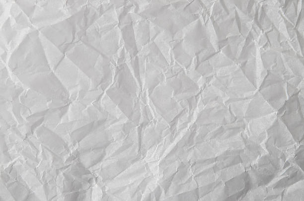 Wrinkled paper pattern texture background stock photo