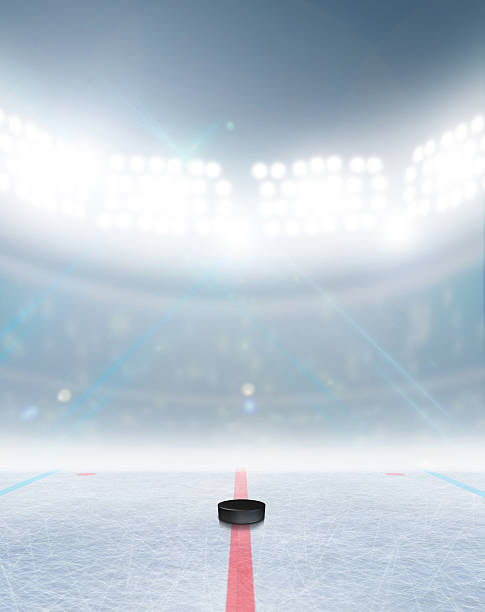 istock Ice Hockey Rink Stadium 489516454