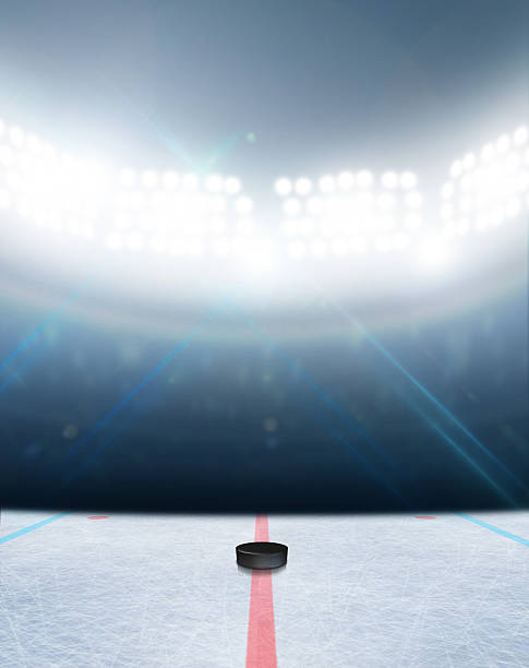 istock Ice Hockey Rink Stadium 489516498