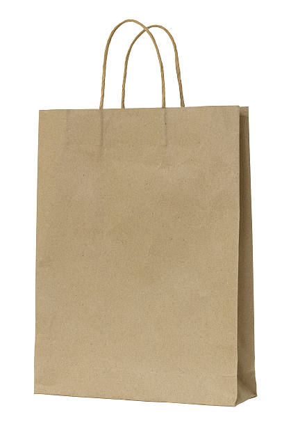 istock brown paper bag isolated on white 489517108