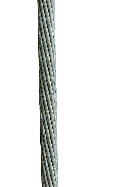 istock steel wire rope cable,steel cable isolated on white background 489517134