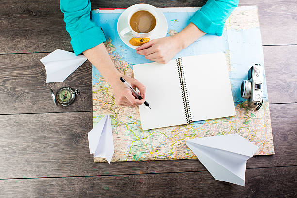 istock Paper airplanes travel dreams 489518338