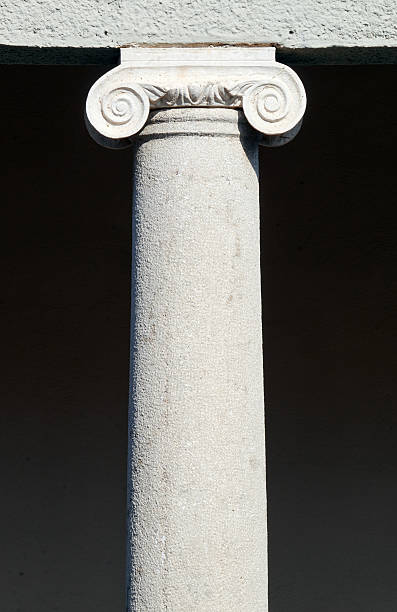 istock The head of Ionian columns 489518778
