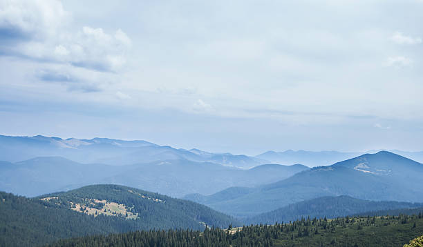 istock View from Hoverla. Beautiful valley in Carpathian mountains in Ukraine 489520306