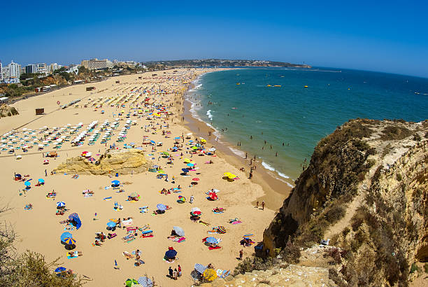 istock Praia da Rocha, South Portugal 489520838