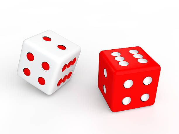 istock 3d red and white contrasting dices 489521628