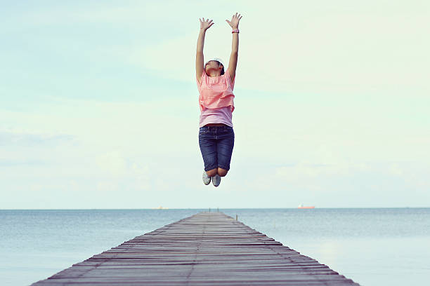 istock Jump to the freedom 489524368