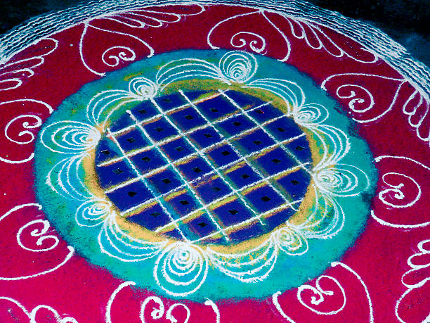 istock Colorful Rangoli during Diwali festival, 489526144