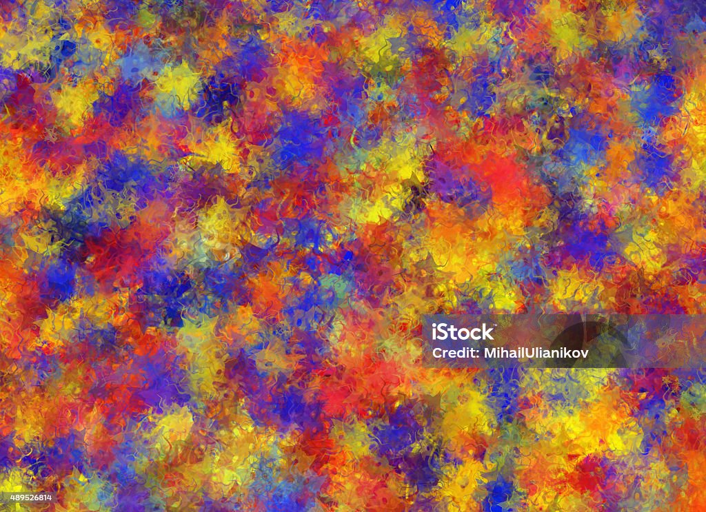 Abstract Pattern from Multicolored oil color Backgrounds Multi Colored Stock Photo