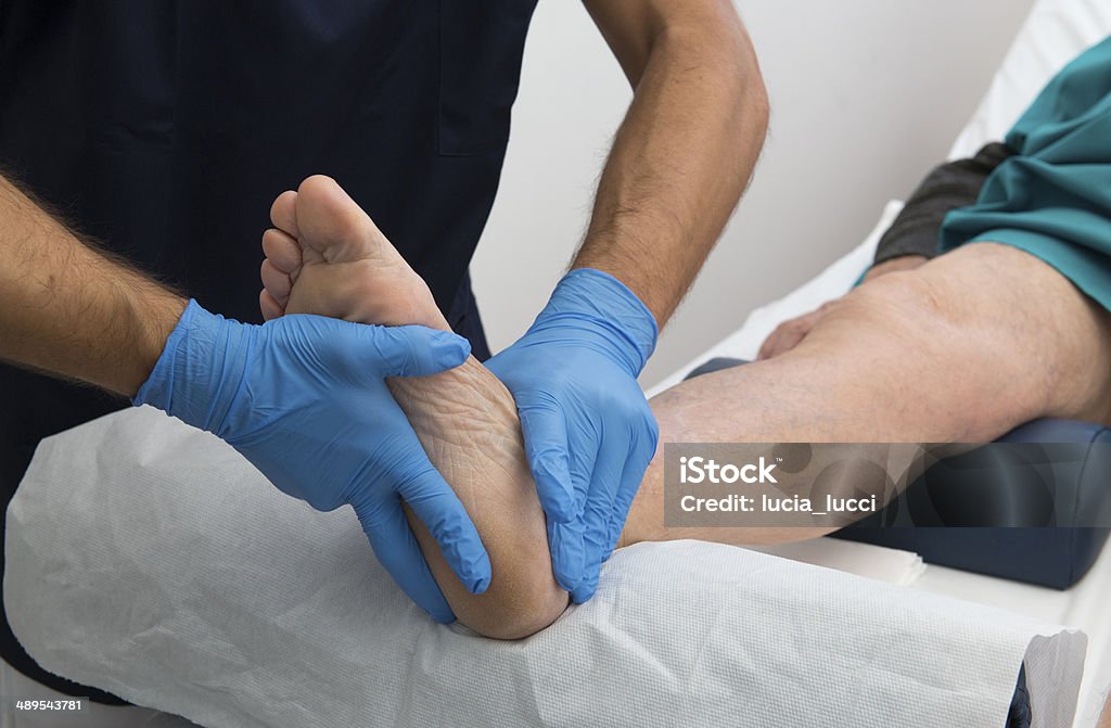 Physiotherapy and rehabilitation Adult Stock Photo