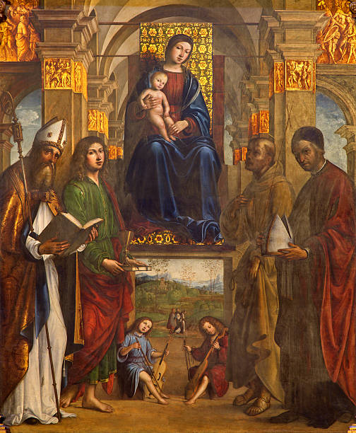 istock Bologna - Madonna from church San Giovanni in Monte. 489545145