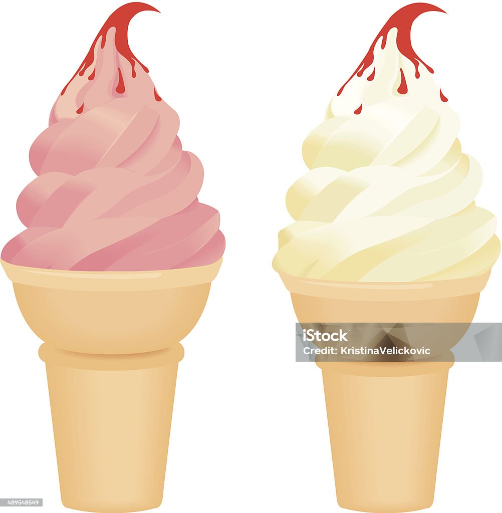 Eiscrème - Lizenzfrei ClipArt Vektorgrafik