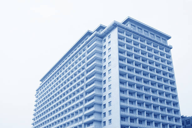 High rise buildings in a city, beijing, china
