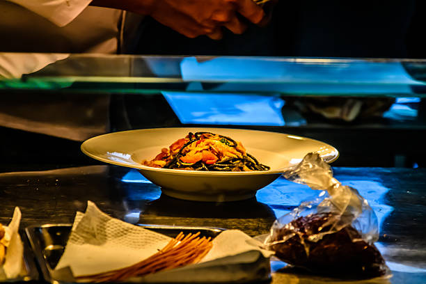 istock cuisine being prepared  in italian restaurant 489554082