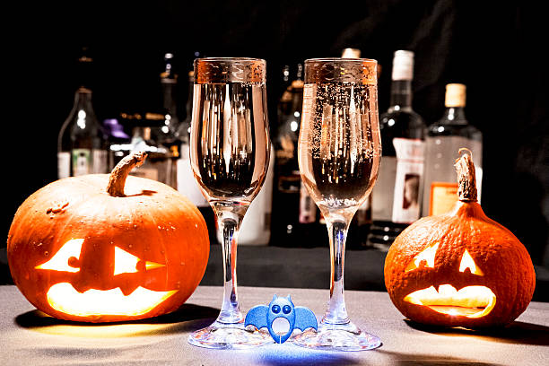 istock Jack O' Lantern on the Halloween party 489555912