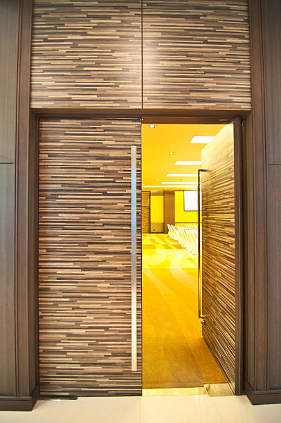 istock Meeting room entrance 489556244