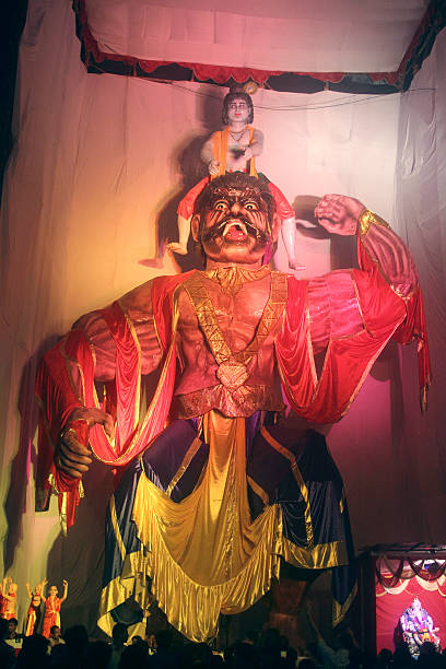 istock Idol of lord ganesh (elephant headed god) 489556858