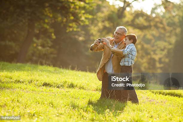 Grandparenting Stock Photo - Download Image Now - 2015, 4-5 Years, 60-69 Years
