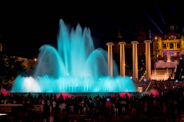 istock Magic Fountain in Barcelona, Spain 489559706