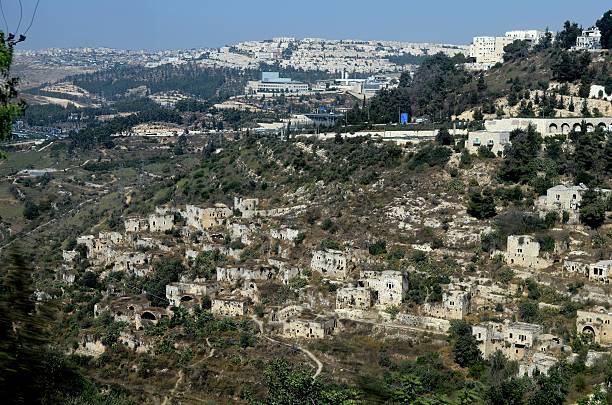 istock Nakba: Lifta ruins near Jerusalem 489562276