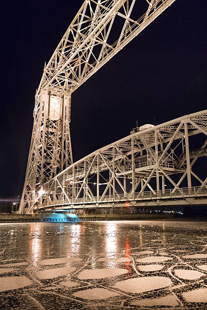 The Lift Bridge on Highway 12 over the Sacramento River